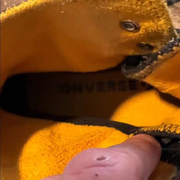 Converse All Star Women’s Size 9 Lugged Heel Leather Rare Shoes Good Condition! - Picture 10 of 11